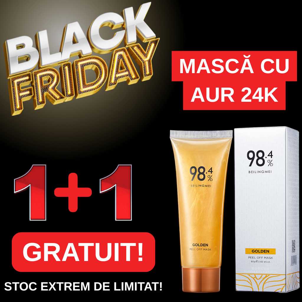 Mască Anti-Imperfecțiuni cu particule de aur 24k