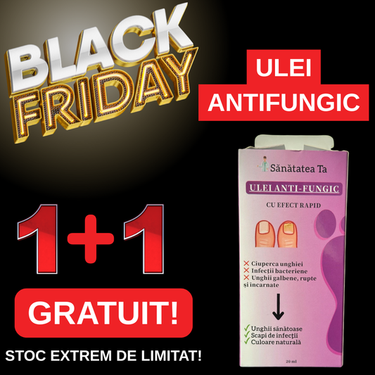 Ulei Ultra-Concentrat ANTI-FUNGIC pentru Eliminarea Ciupercii