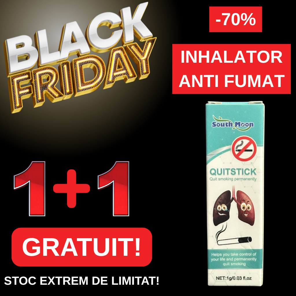 Inhalator Revoluționar Anti Fumat cu Ingrediente Naturale