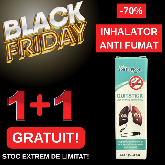 Inhalator Revoluționar Anti Fumat cu Ingrediente Naturale