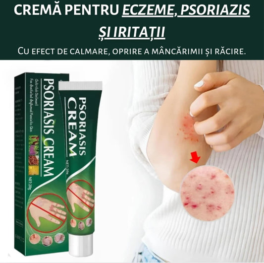 Cremă pentru Eczeme, Psoriazis și Iritații